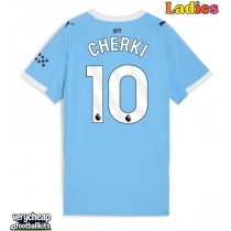 Manchester City Rayan Cherki #10 Replica Home Shirt Ladies 2025-26 Short Sleeve